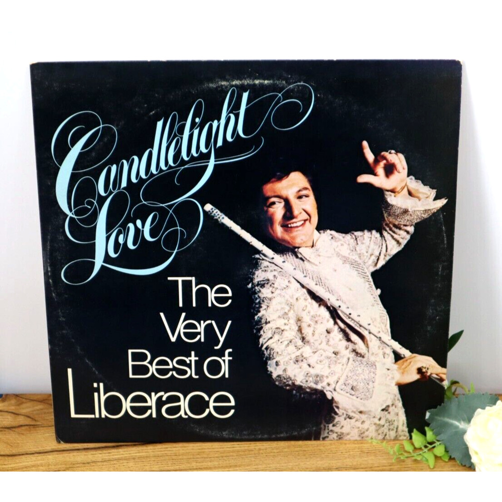 The Very Best Of Liberace - Candlelight Love 2 Album Vintage LP Vinyl Record Set